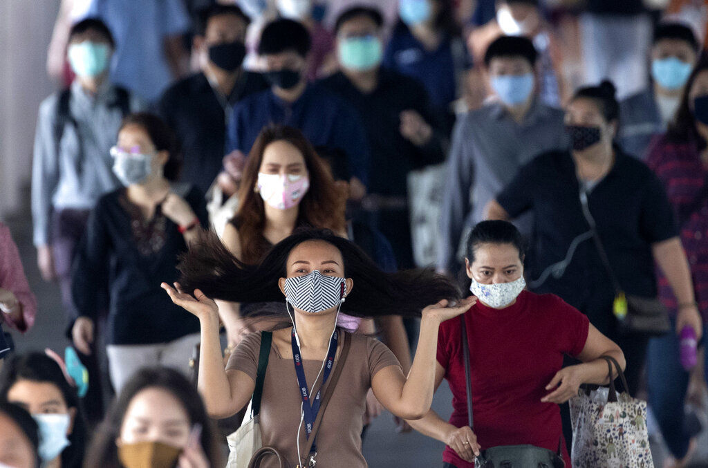 APTOPIX Virus Outbreak Thailand Daily Life